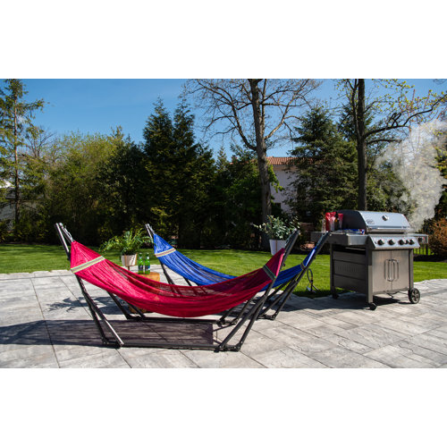 Wade Logan® Govan Portable Camping Hammock with Stand & Reviews Wayfair